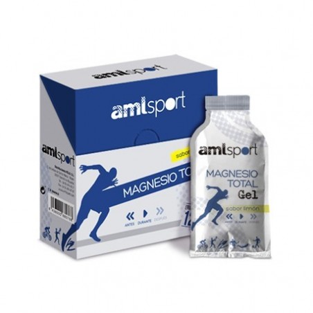 Comprar AMLSPORT MAGNÉSIO GEL TOTAL SABOR LIMÃO 12 SAQUETAS BEBÍVEIS