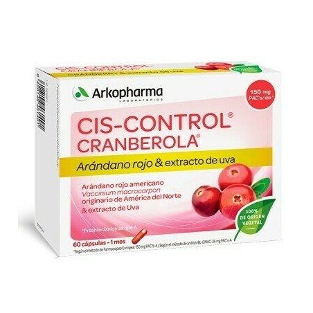 Comprar ARKOPHARMA CRANBEROLA CISCONTROL MAIS COM HEATHER 60C