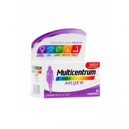 Comprar MULTICENTRUM MULHER 30 COMP