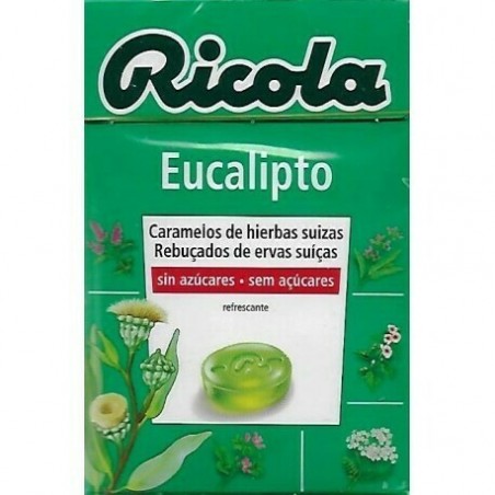 Comprar RICOLA BALAS S/A EUCALIPTO 50 G