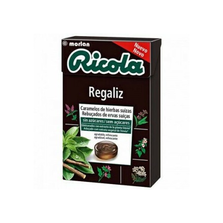 Comprar RICOLA CARAMELOS SIN AZUCAR REGALIZ 50 G