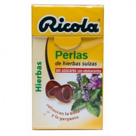 Comprar RICOLA PÉROLAS DE ERVAS NÃO ADOÇADAS 25 G