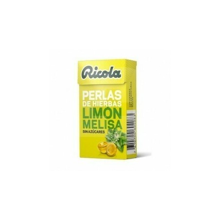 Comprar RICOLA PERLAS SIN AZUCAR LIMON 25 G