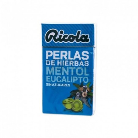 Comprar RICOLA PÉROLAS SEM AÇÚCAR DE EUCALIPTO 25 G