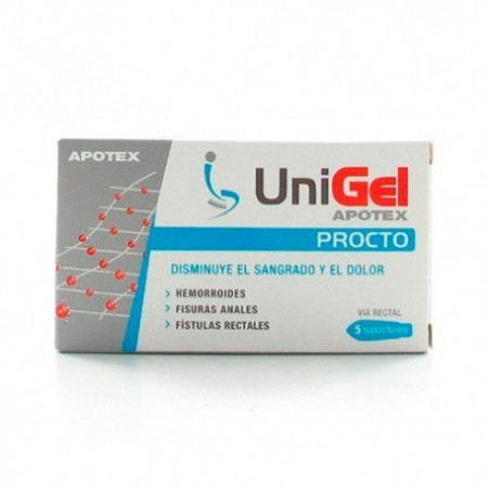 Comprar APOTEX UNIGEL PROCA 5 SUPOSITÓRIOS