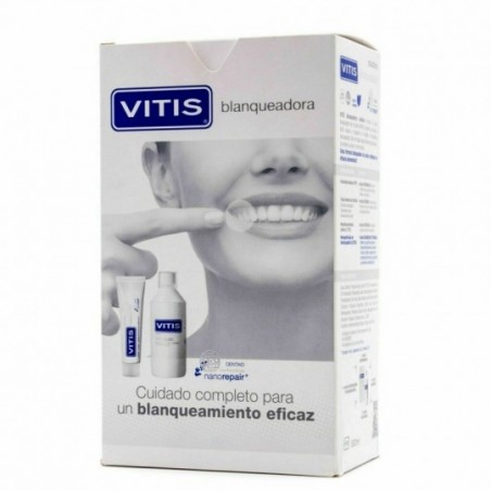 Comprar DENTAID PACK VITIS PASTA DENTÍFRICA BRANQUEADORA 100 ML 500 ML