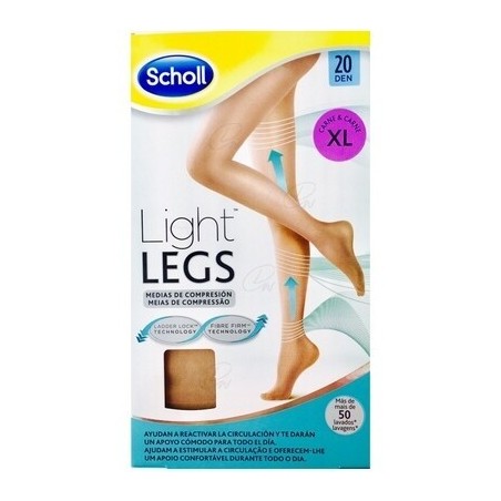 Comprar E.T. SOCKS CINT COMP LIGHT 20 DEN SCHOLL CARNE CLARA T- XL