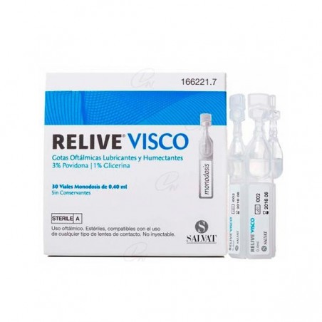 Comprar REVIVER VISCO COLÍRIO ESTÉRIL 30 PCS. DOSE ÚNICA