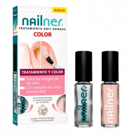 Comprar NAILNER TRATAMENTO ANTI-FÚNGICO + COR 2X5ML