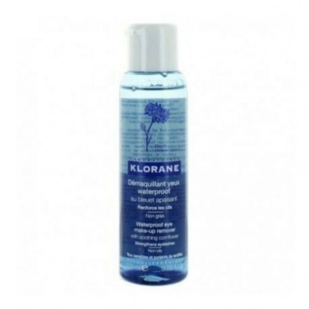 Comprar KLORANE DESMAQUILHANTE PARA OS OLHOS SENSÍVEIS COM LOÇÃO DE MAQUILHAGEM CORNFLOWER 100 ML