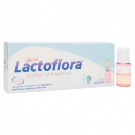 Comprar LACTOFLORA PROTETOR DE INTESTINO INFANTIL 10 AMPOLAS