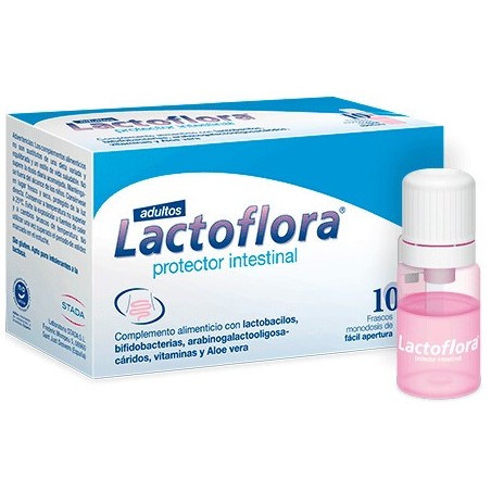 Comprar LACTOFLORA PROTETOR INTESTINAL ADULTO 10 AMPOLAS