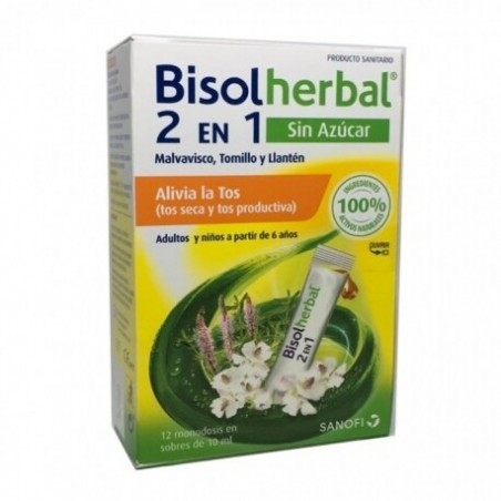 Comprar BISOLHERBAL 2 EM 1 XAROPE SEM AÇÚCAR 120 ML-