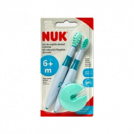 Comprar NUK CONJUNTO DE ESCOVA DE DENTES ENTRENA +6 MESES