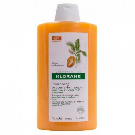 Comprar KLORANE SHAMPOO NUTRITIVO DE MANTEIGA DE MANGA 400 ML