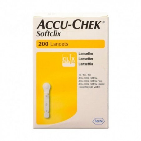 Comprar ACCU-CHEK SOFTCLIX 200 LANCETAS