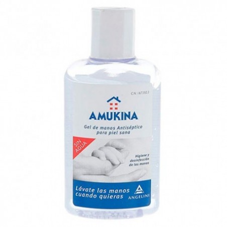 Comprar AMUKINA GEL DESINFECTANTE PARA AS MÃOS 80 ML