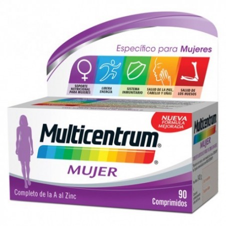 Comprar MULTICENTRUM MULHER 90 COMPRIMIDOS