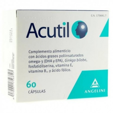 Comprar ACUTIL 60 CAPSULOS