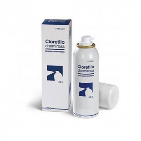 Comprar CLORETILO CHEMIROSA SPRAY PARA CRIOANESTESIA 100 GR