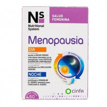 Comprar NS MENOPAUSIA DIA Y NOCHE 60 COMPRIMIDOS CINFA