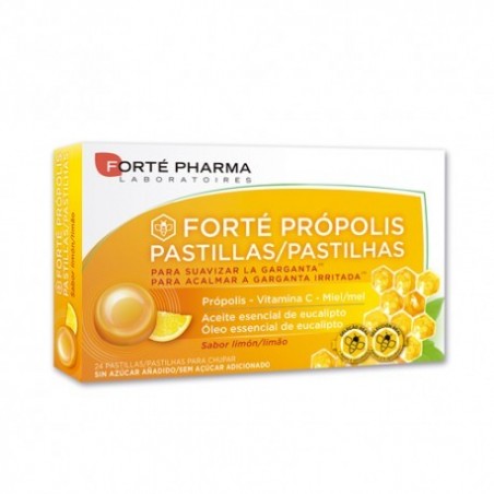 Comprar FORTE PROPOLIS limon 24comp.