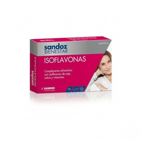 Comprar SANDOZ BIENESTAR ISOFLAVONAS 30 COMP