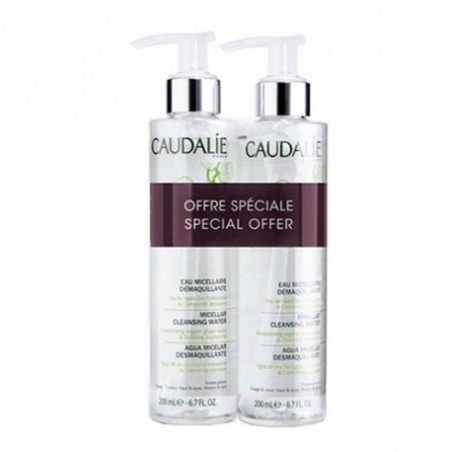 Comprar CAUDALIE DUPLO REMOVEDOR DE MAQUIAGEM ÁGUA MICELAR 2 X 200 ML