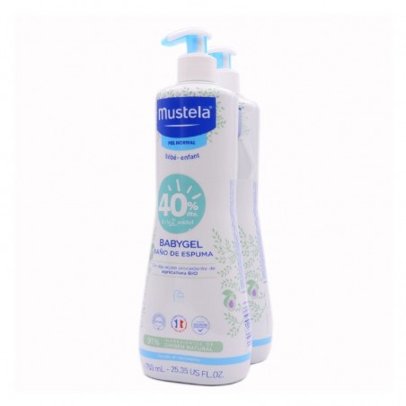 Comprar MUSTELA BABYGEL DUPLO PACK 2 X 750 ML