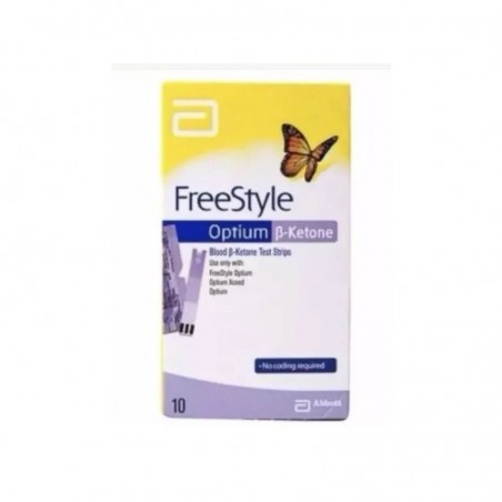 Comprar FREESTYLE GLYCEMIA AND KETONIC (ß-HB) REAGENT TEST STRips 10 pcs