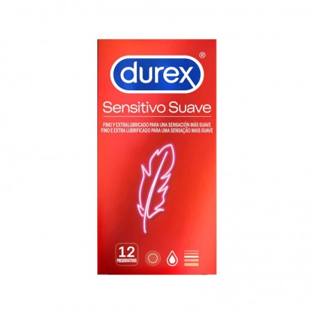 Comprar DUREX SENSÍVEL SUAVE 12 UNIDADES