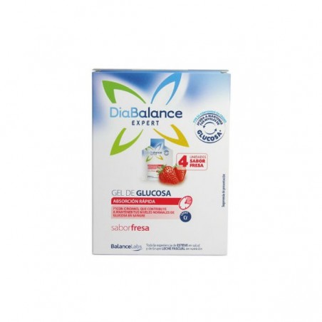 Comprar DIABALANCE GEL GLICOSE DE RÁPIDA ABSORÇÃO 4 SACHÊS DE MORANGO