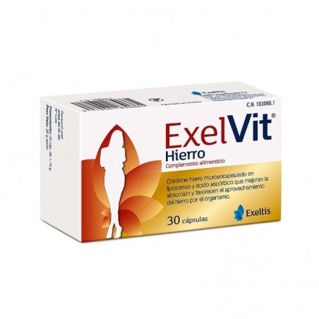 Comprar EXELVIT FERRO 30 CÁPSULAS