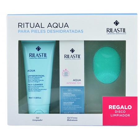 Comprar RILASTIL RITUAL AQUA GEL LIMP 200ML + AQUA INTENSE 72 H 40 ML