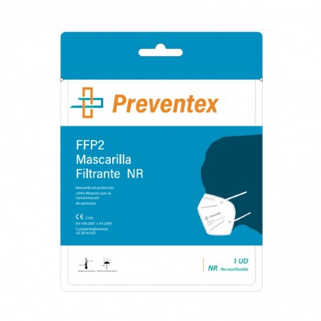 Comprar MÁSCARA PREVENTEX FFP2 1 UNIDADES