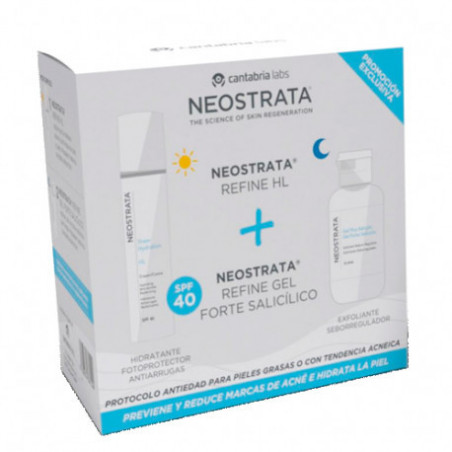 Comprar NEOSTRATA REFINAR HL + REFINAR FORTE GEL SALICÍLICO PACK