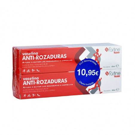 Comprar FARLINE EMBALAGEM DE VASELINA ANTI-RISCOS 2 X 60 ML