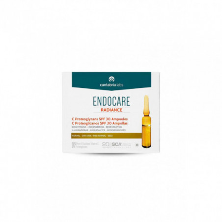 Comprar ENDOCARE RADIANCE C PROTEOGLICANOS SPF 30 10 AMPOLLAS