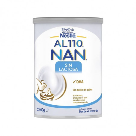 Comprar NAN 110 SEM LACTOSE 400 G