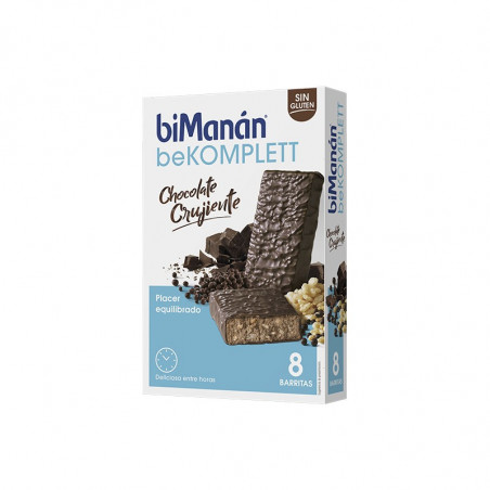 Comprar BARES BIMANÁN BEKOMPLETT CHOCOLATE CROCANTE 8 UNIDADES