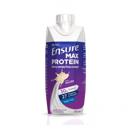 Comprar ENSURE MAX PROTEIN SHAKE BAUNILHA 330 ML