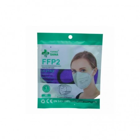 Comprar MÁSCARA FACIAL FFP2 NR ROXO 1 PEÇA