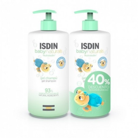 Comprar ISDIN NUTRA NATURAL BEBÉISDIN GEL DE CHAMPÔ DUPLO 2 X 750 ML