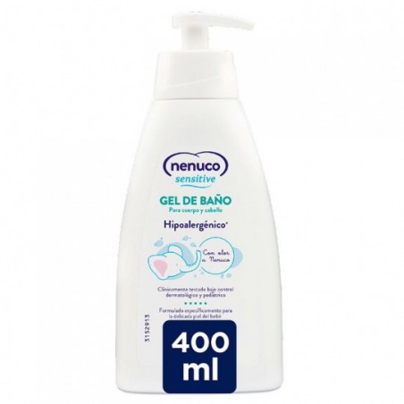 Comprar GEL DE BANHO SENSÍVEL NENUCO 400 ML