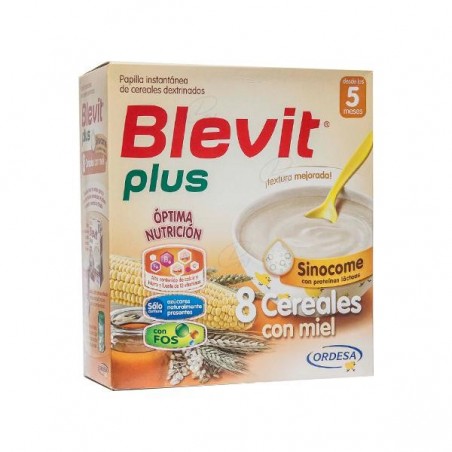 Comprar BLEVIT MAIS BOLO ESPONJA DE CEREAIS DUPLO 8 E 600 G DE LARANJA