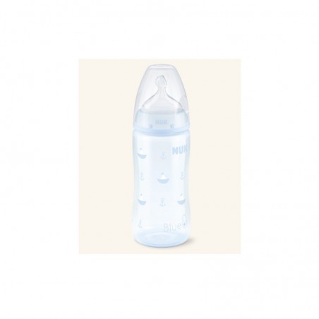 Comprar NUK ROSA BEBÉ & AZUL PRIMEIRA ESCOLHA + BIBERÃO DE SILICONE AZUL 300 ML 0-6M