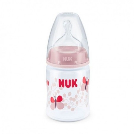 Comprar NUK PRIMEIRA ESCOLHA + FRASCO DE SILICONE ROSA 150 ML 0-6M