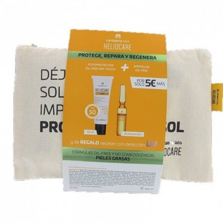 Comprar HELIOCARE EMBALAGEM 360º GEL SEM ÓLEO SPF50+ 50 ML + ENDOCARE RADIÂNCIA C SEM ÓLEO 10 AMPOLAS