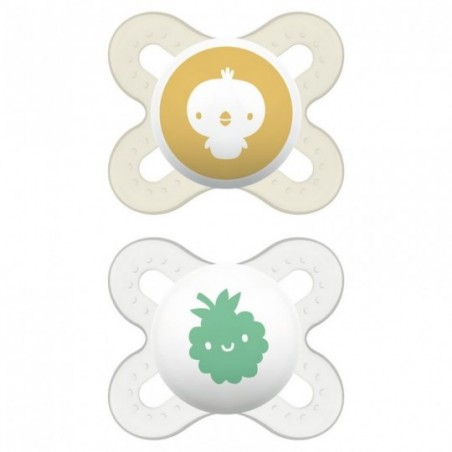 Comprar MAM START DUMMIES SILICONE 0-2 M UNISEXO 2 UNIDADES