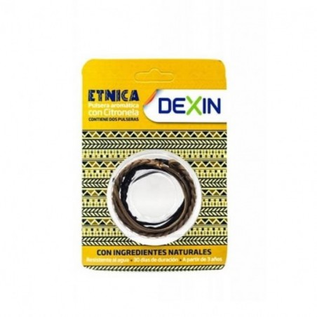 Comprar DEXIN PULSEIRAS PERFUMADAS ÉTNICAS COM CITRONELA 2 UNIDADES